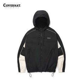 covernat韩国潮牌夹克潮流时尚彩色块轻型防风衣男女情侣款2024新CO2401JK16