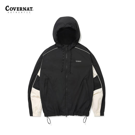 covernat韩国潮牌夹克潮流时尚彩色块轻型防风衣男女情侣款2024新CO2401JK16 商品图0