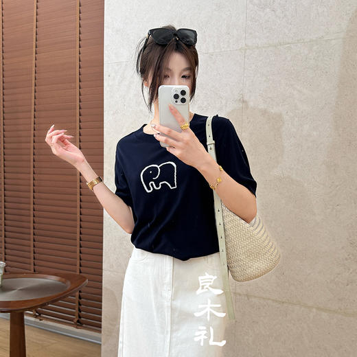 【预售7天】良木礼小象上衣（731765） 商品图1