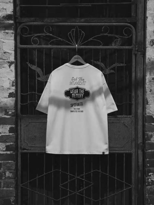 SUPERTOFU(SPTF)/CDT-SS25-T025/复古牌匾图案T恤 商品图2