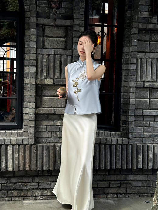 廷前观棠 | 清欢马甲 商品图5