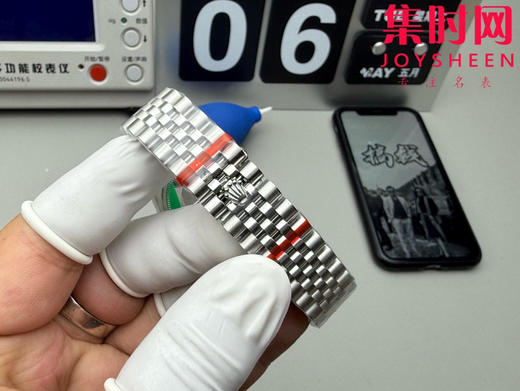 Rolex劳力士GS日志型系列 女款31mm 日志31系列 灰盘钻面 女士腕表 搭载改Cal.2236 商品图7
