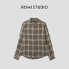 ROMI STUDIO“复古文艺”美式亚麻衬衫外套RWCRS04638 商品缩略图0