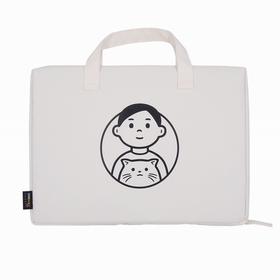 国誉(KOKUYO)Noritake 电脑包(白/深蓝)