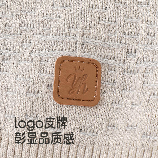 英氏儿童毛衣套头衫男童长袖保暖毛衣秋冬百搭中大童学院风针织衫 商品图3