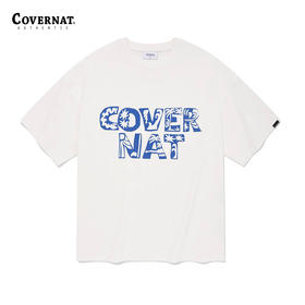 covernat韩国潮牌TROPICAL短袖潮酷时尚男女同款夏日CO2402ST12