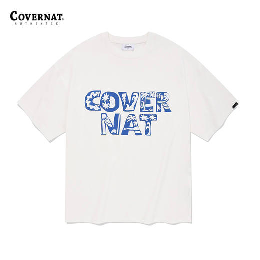 covernat韩国潮牌TROPICAL短袖潮酷时尚男女同款夏日CO2402ST12 商品图0