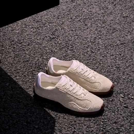 响午女鞋时尚薄底缓震防水牛反绒运动芭蕾鞋【HZ】 商品图4