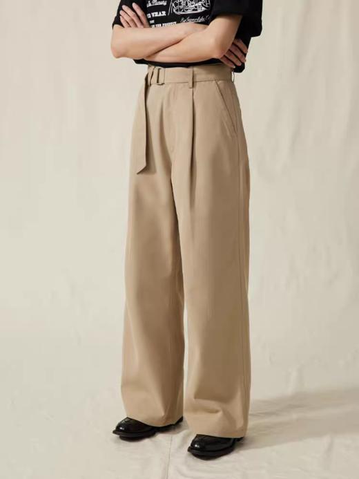 SUPERTOFU(SPTF)/RC-SS25-P031/宽松直筒长裤 商品图0