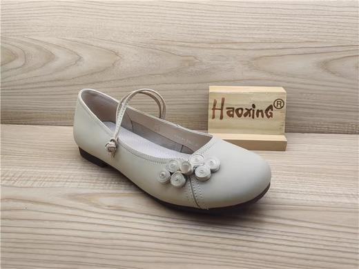 2024豪行春款专柜正品真皮玛丽珍时尚舒适低跟浅口女单鞋24130381 商品图0