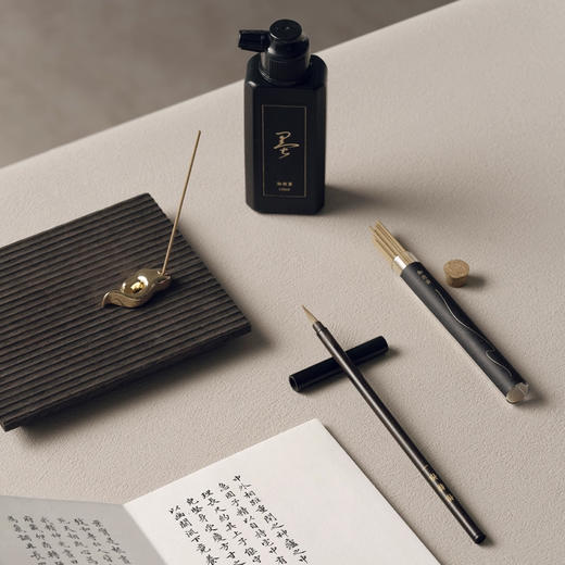 【落笔生香】中式文房礼盒 含毛笔墨汁香插线香 教师节礼物 商品图2