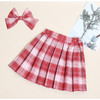 【春夏JK格子裙，高腰显瘦百褶裙！】春夏JK格子裙 女童半身裙 夏季儿童宝宝短裙 高腰显瘦百褶裙韩版-QQ 商品缩略图3