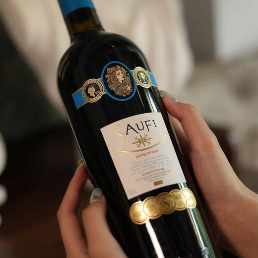 保税仓顺丰直发！【意大利原瓶进口 免费试喝3瓶！】颂菲·美人脸普利亚干红葡萄酒 14度干红 （750ml*3瓶正装+187ml*3瓶试喝装）买2箱加送电动开瓶器！ 商品图4