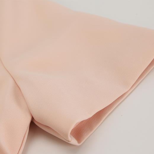 QF8E7斯尔丽25新款法式优雅丝毛小礼服领口晶莹水晶流苏放摆轻奢连衣裙 商品图6