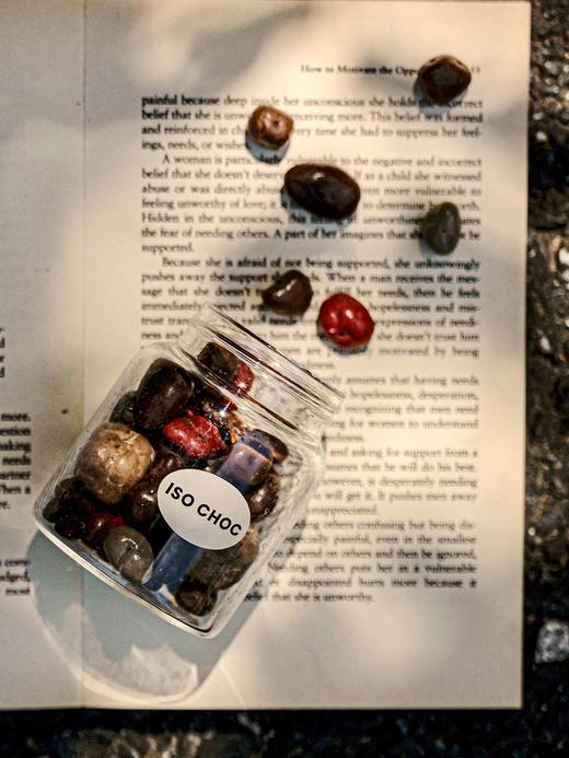 ISOCHOC/玻璃罐装巧克力豆 商品图2