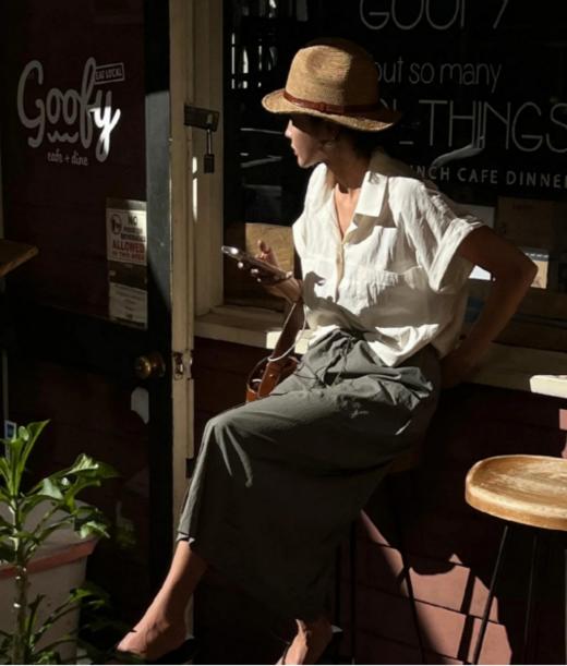 ♥️【法式巴拿马草帽】度假美拍不可或缺，🌷为你的夏日添一抹清凉 夏天来啦☺️，带上我的新宠﹣﹣法式巴拿马草编礼帽，🎈美美哒出游去海岛！ 商品图0