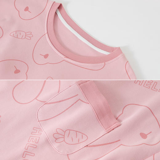 康妮雅女士长袖长裤套头套装 商品图6