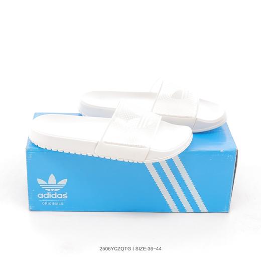 阿迪达斯Adidas ADILETTE BOOST 夏季时尚舒适 高品质一字拖鞋沙滩鞋 商品图3