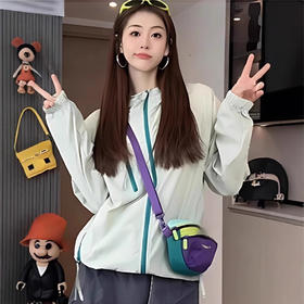 户外防紫外线！轻薄透气速干凉感原纱防晒衣女夏2025新款情侣皮肤衣！