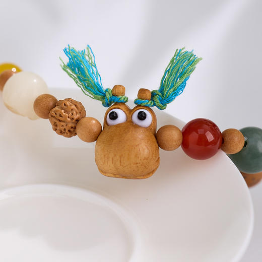 【普陀山上新】顶呱呱来财菩提手串十八籽菩提手串金刚玛瑙多宝 商品图4