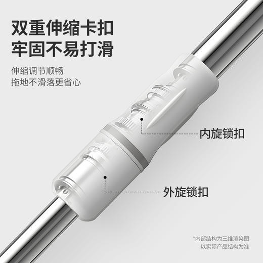 好媳妇旋转式省力自动甩水拖把桶 商品图5