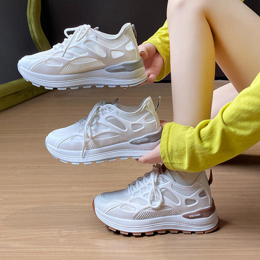 两个款式【镂空透气】夏日镂空鞋 舒适排汗不闷脚 防滑耐磨鞋底 增高显瘦 登山/跑步/健身都适合  【码数偏小，可拍大一码】 商品图7