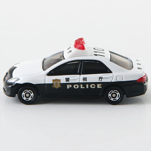 多美卡 仿真车 #110 丰田皇冠警车 车长约7cm 商品图1