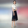 EITIE爱特爱夏季新款温柔显瘦百搭气质通勤高腰a字蕾丝半身裙7806515 商品缩略图1