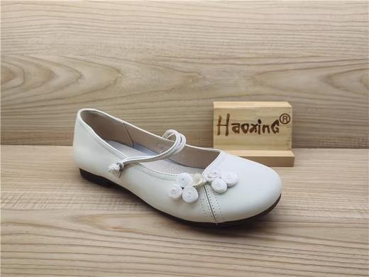 2024豪行春款专柜正品真皮玛丽珍时尚舒适低跟浅口女单鞋24130381 商品图1