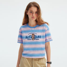 【大都会】TeenieWeenie小熊短袖圆领T恤女2025秋季新款女装