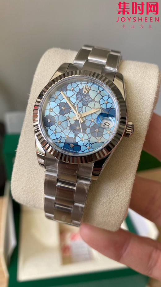 劳力士GS日志31系列 女款日志31mm 花朵盘 女士腕表 2236机 新品劳力士女款蚝式日志型腕表31mm 到货 商品图3