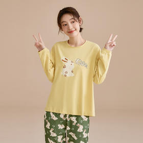 康妮雅女士长袖长裤套头套装