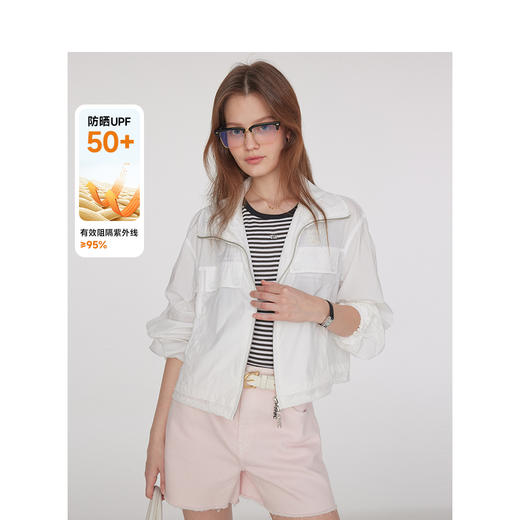 【大都会】防晒TeenieWeenie小熊外套女2025夏季新款女装 商品图0