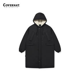 【限时秒杀】Covernat2023冬季新品中长款棉服外套男士时尚舒适百搭男装CO2303JK33