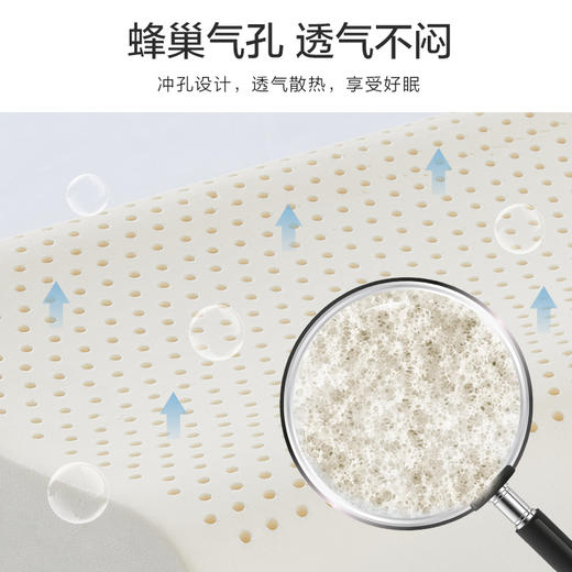 博洋乳胶曲线枕芯—云眠W923143011005 商品图4