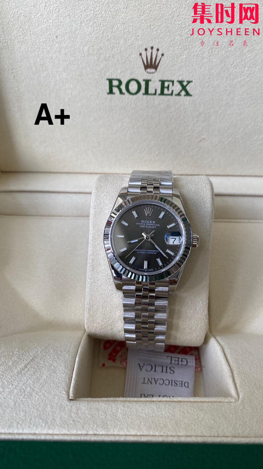 劳力士GS日志31系列 女款日志31mm 灰盘条丁 水泥灰 女士腕表 2236机 新品劳力士女款蚝式日志型腕表31mm 到货 商品图0