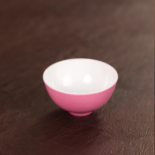 【曰何 】复刻雍正胭脂红茶圆主人杯 商品图1