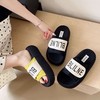 【YW】无忧购魔术贴一字拖鞋外穿通勤百搭厚底松糕沙滩鞋B063（截单后3-5天发货） 商品缩略图5