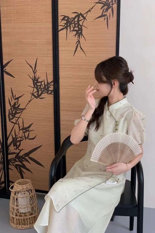 ELLA JADE 新中式改良碎花小清新连衣裙 20710【不含吊坠】 商品图2