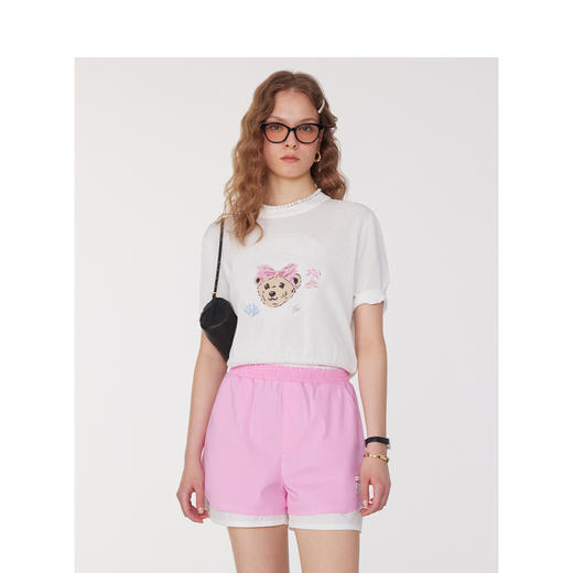 【大都会】TeenieWeenie小熊毛衣女2025夏季新款女装TTKW252508T 商品图1