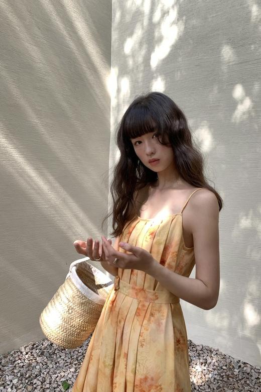 SUMMER & SAGE 晕染度假风吊带连衣裙 20661 商品图8