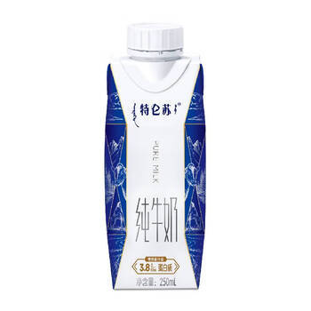 蒙牛特仑苏纯牛奶全脂灭菌乳利乐梦幻盖250ml×10包（3.8g乳蛋白） /水饮冲调 /常温奶 /基础牛奶 商品图3
