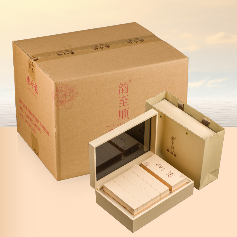 【千顺 QS1999整件】批发 韵至顺 有机乌龙茶 有机铁观音 千顺  597.6克/件（ 99.6克/盒*6盒)送手提袋6个