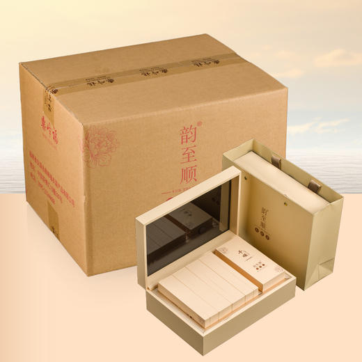 【千顺 QS1999整件】批发 韵至顺 有机乌龙茶 有机铁观音 千顺  597.6克/件（ 99.6克/盒*6盒)送手提袋6个 商品图0