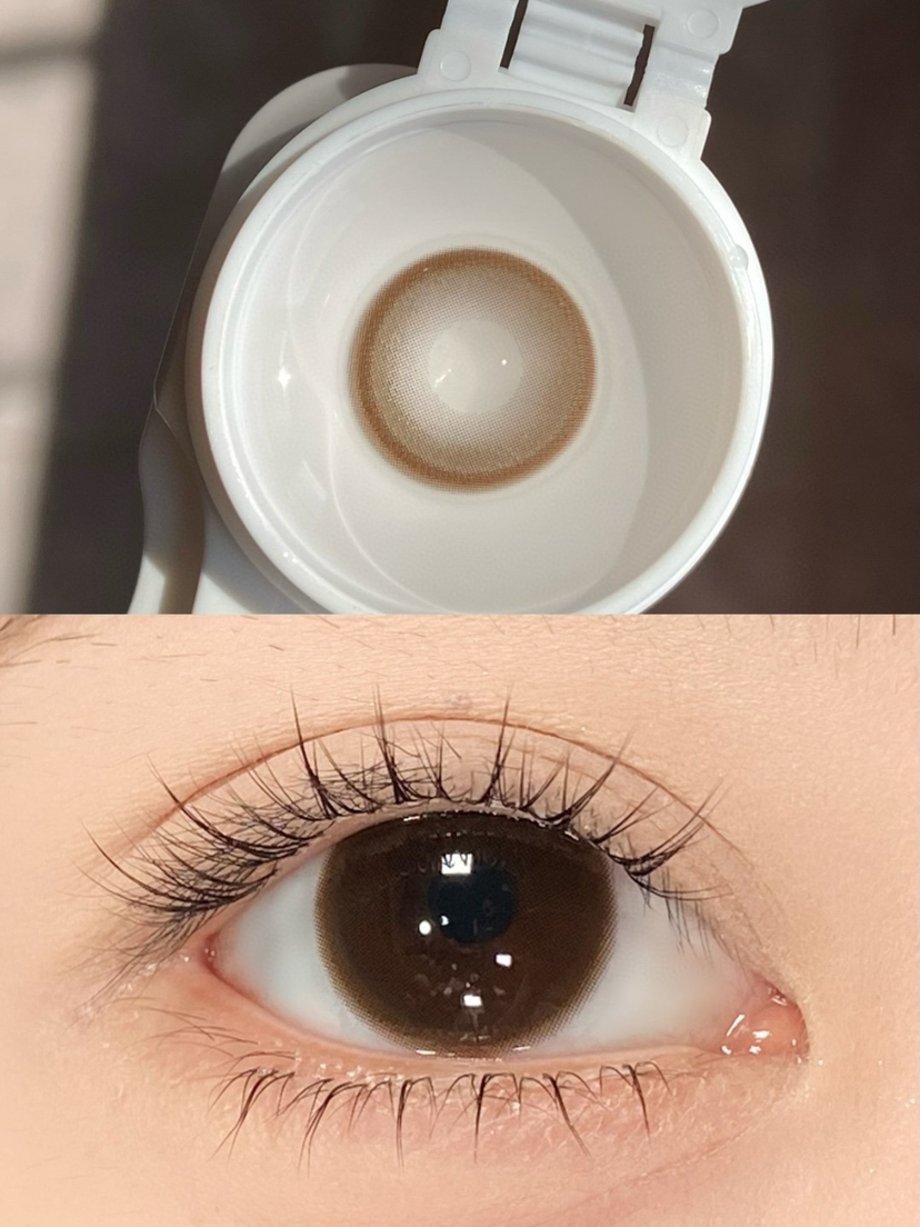 年抛 FlowerColor 自然棕 14.2 着色13.2 自然