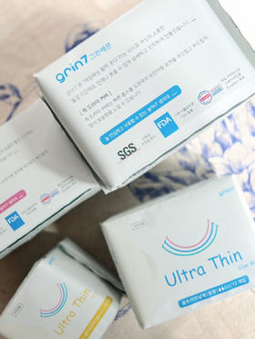 韩国Grin7超薄蜂窝瞬吸卫生巾