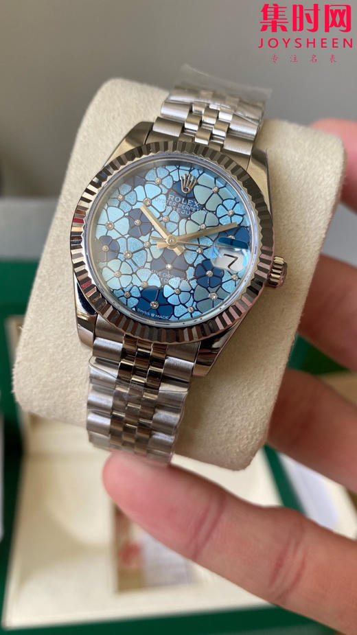 劳力士GS日志31系列 女款日志31mm 花朵盘 女士腕表 2236机 新品劳力士女款蚝式日志型腕表31mm 到货 商品图3