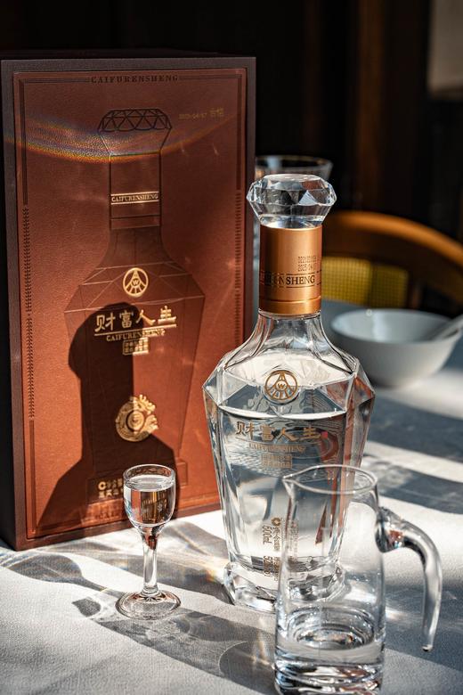 五粮液嫡系珍品财富人生·贵宾 钻石切割瓶+头层牛皮盒 商品图3