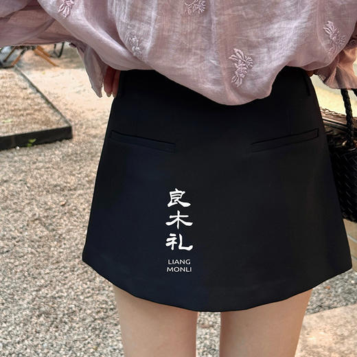 【特价不退不换】【不退不换】良木礼压褶短裤（k347） 商品图3