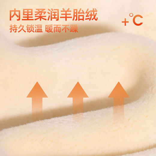 迪士尼女童加绒裤子冬季加厚儿童卫裤一体绒女大童运动裤女孩冬装 商品图8